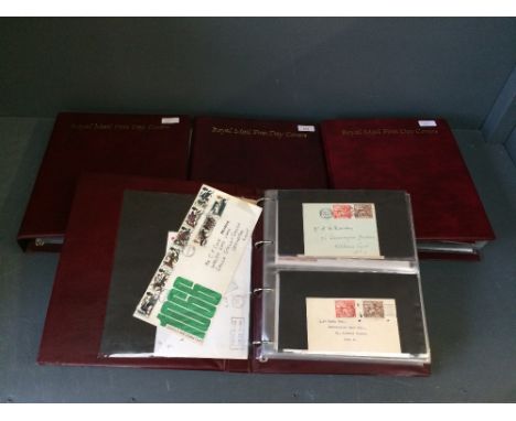 Extensive collection of GB First Day Covers incl. 2 x 1924 British Empire Exhibition and a number of modern covers with coins