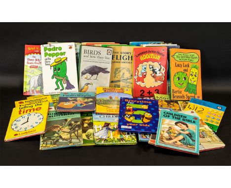 Large Collection of Early Ladybird Books - Various Subjects, Which Includes Hansel and Gretel, The Book of Medicine, The Poli
