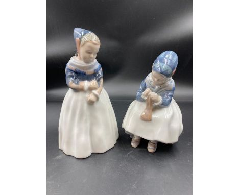 Two Royal Copenhagen figures