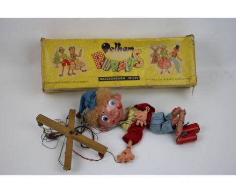 A lovely vintage Noddy Pelham Puppet in good condition, some ageing and minor play wear, chip to ear. Together in its origina