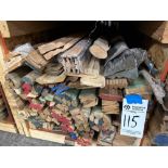 APPROX. 3800 LINEAR FT. OF MULTIPLE TYPES OF MOLDING - CASE, SCRIBE, CUSTOM, ROUND STOCK AND RAILING