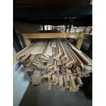 APPROX. 500 SQ FT OF RED OAK FLOORING AND RAILING