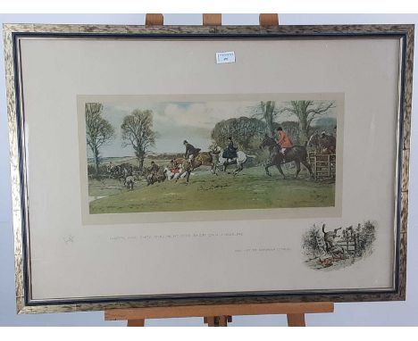 SNAFFLES (CHARLES JOHNSON-PAYNE), HAPPY ARE THEY WHO HUNT FOR THEIR OWN PLEASURE AND NOT TO ASTONISH OTHERS limited edition p