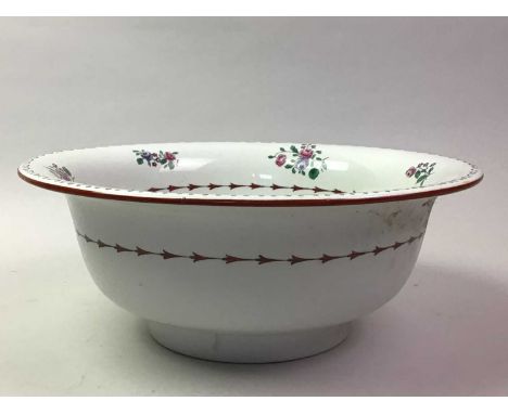 COPELAND SPODE BOWL, AND OTHER CERAMICS  the bowl decorated with flowers32cm diameter 
