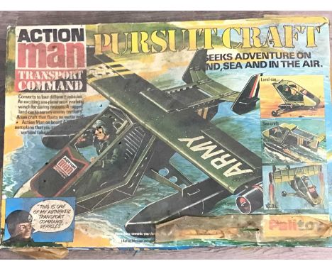 ACTION MAN TRANSPORT COMMAND, PURSUIT CRAFT in original box