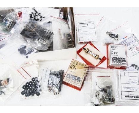 Quantity of Fleischmann Piko and Lima HO Gauge Spares, Lima V300 re 6 6 and RE4/4 Motors, in original boxes (appear unused), 