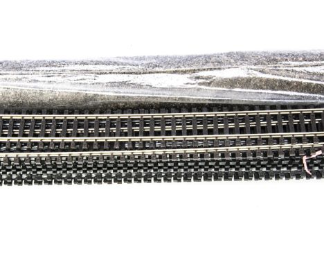 Large qty of Tri-ang Hornby Superquick and other makers 00 Gauge rolling stock, track accessories and Card Buildings, includi