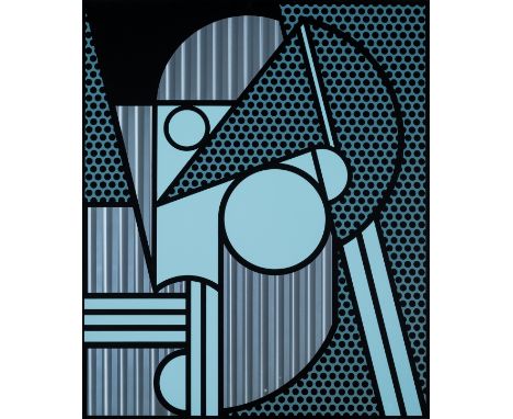 Roy Lichtenstein (1923-1997)Modern Head #4, from Modern Head Series (Corlett 94)Lithograph printed in colours on engraved and