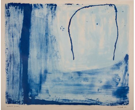 δ William Scott (1913-1989)MingulayLithograph printed in colours, 1962, signed, dated and inscribed 'artist's proof' in penci