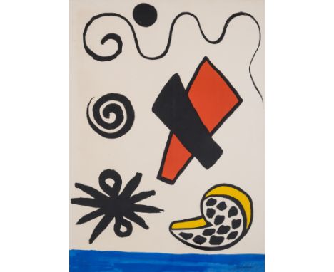 Alexander Calder (1898-1976)Mer et CoquillageLithograph printed in colours, 1969, signed and numbered from the edition of 100