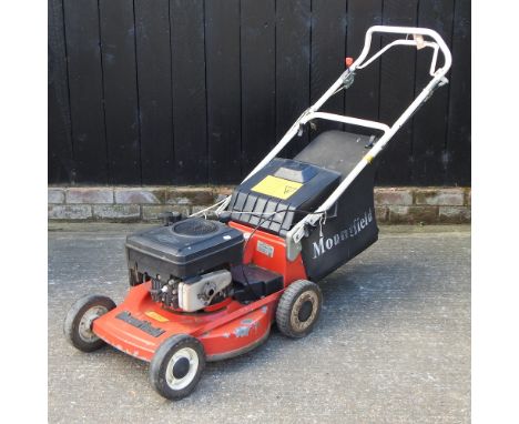 A Mountfield petrol rotary lawnmower