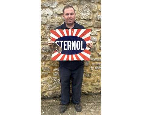 A Sternol enamel sign, 43 x 55 cm