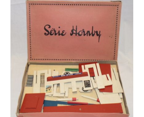 A French Hornby 0 gauge boxed "Arras" station in original box 