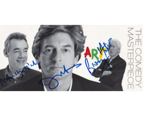 Roger Lloyd Pack Nigel Havers Barry Foster, Popular Actors, Signed "Art" Theatre Leaflet. Good condition. All autographs come