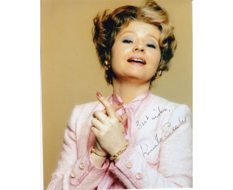 Prunella Scales, Fawlty Towers Actress, 10x8 inch Signed Photo. Good condition. All autographs come with a Certificate of Aut