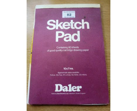 DALER WILLY TIRR SKETCH BOOK