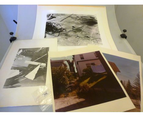3 PHOTOGRAPHS AND A PRINT