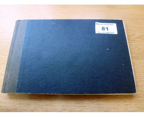 BLACK WILLY TIRR SKETCH BOOK