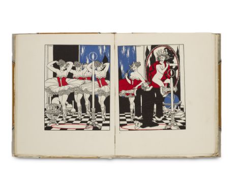 Jugendstil - Divéky, József - - Heinrich Heine. Der Doktor Faust. Ein Tanzpoem, nebst kuriosen Berichten über Teufel, Hexen u