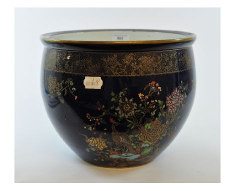 A Carlton Ware Kang He pattern jardiniere, 24 cm high