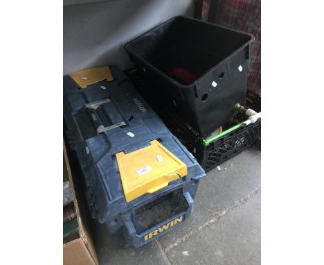 3 boxes of tools 