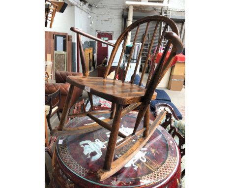 An Ercol rocking chair. 