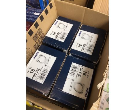 A box of pipe fittings 