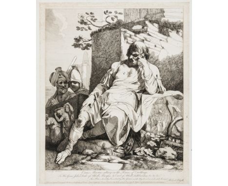 John Hamilton Mortimer (1740-1779) A comprehensive collection of approximately 47 works by and after Mortimer Etchings, engra