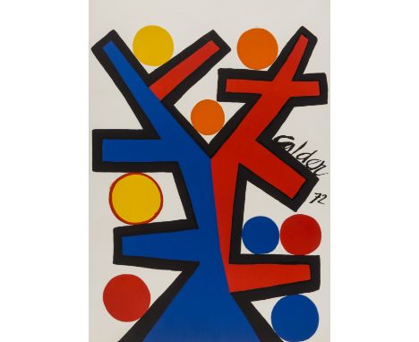 Alexander Calder (1898-1976) Tree Lithograph printed in colours, 1972, on wove paper, 820 x 580mm (32 1/4 x 22 3/4in) (unfram