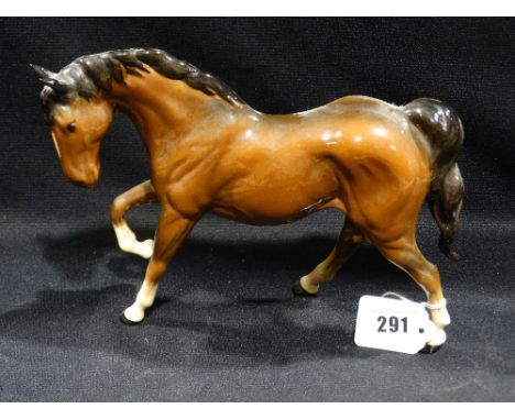 A Beswick Model Horse, ‘Spirit Of Freedom’ Brown Gloss Finish