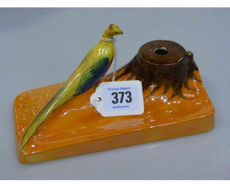 Unusual Carlton Ware pen holder