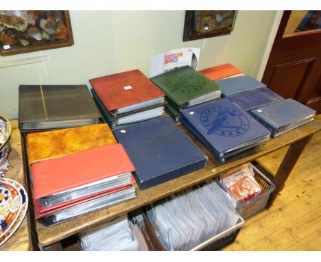 Collection of First Day covers in albums