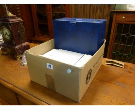 Large collection of 250+ G.B. First Day Covers, Benham and Stuart and two empty albums