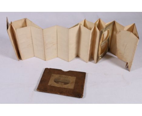 Early 19th century peepshow 'A View of the Tunnel under the Thames as it will appear when completed, published February 1st 1