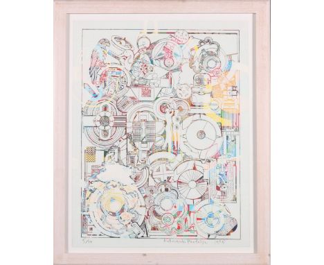 EDUARDO PAOLOZZI CBE RA (1924-2005)UntitledSigned and dated 1995 lithograph edition 5/1639cm x 31cm