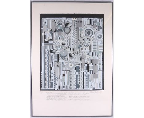 SIR EDUARDO PAOLOZZI RA (BRITISH, 1924-2005)52 Pieces for Orchestra Pencil signed and dated 1975 lithograph, edition 95 of 20