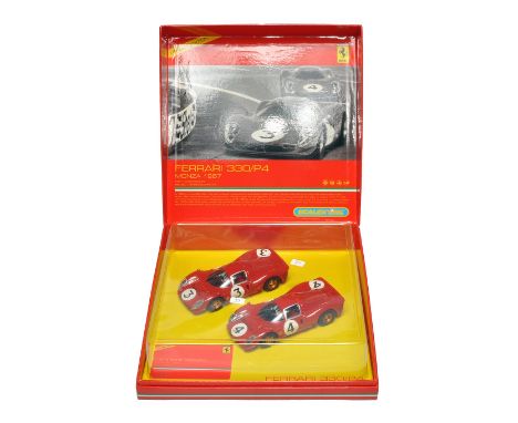 Scalextric slot car issue comprising boxed Limited Edition 2275/5000 Ferrari 330/P4 Monza 1967 - Excellent  with certificates
