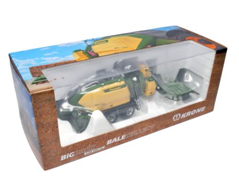 ROS 1/32 farm model issue comprising Krone 1290 BigPack Baler. Excellent and secure in box.