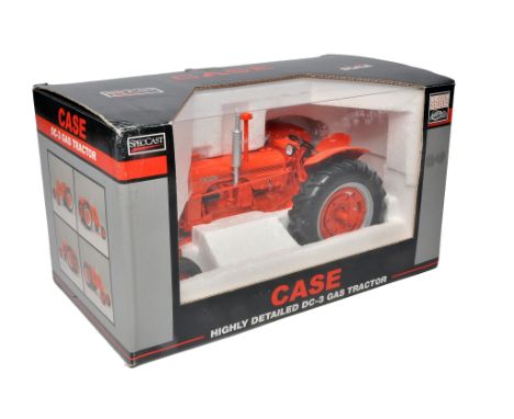 Speccast 1/16 diecast model farm issue comprising Case DC-3 Gas Tractor. No obvious sign of fault, in original box.