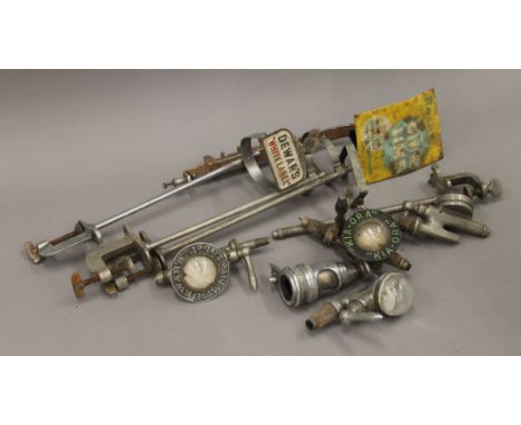 A quantity of vintage bar optics, etc.