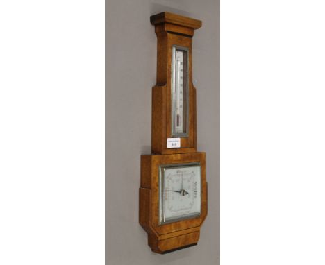An Art Deco barometer. 51 cm high.