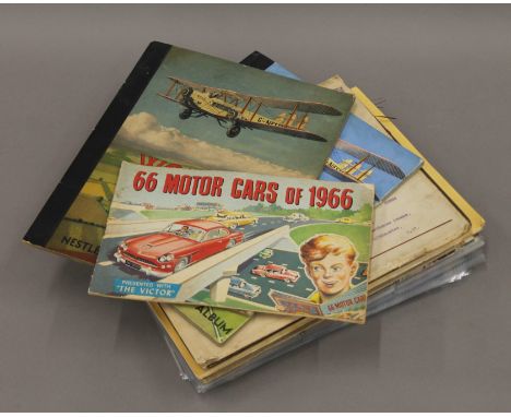 A collection of vintage cards. 