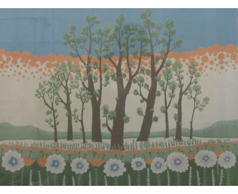IVAN RABUZIN (1921-2008) Croatian, Springtime, limited edition print, signed and dated 1969 in pencil to margin, numbered 200