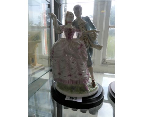 Royal Worcester figurine 'The Flirtation' no. 465/2450 