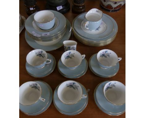 A quantity of Royal Worcester Woodland pattern tea and tableware, to include cups, saucers, plates, bowls and oval serving di