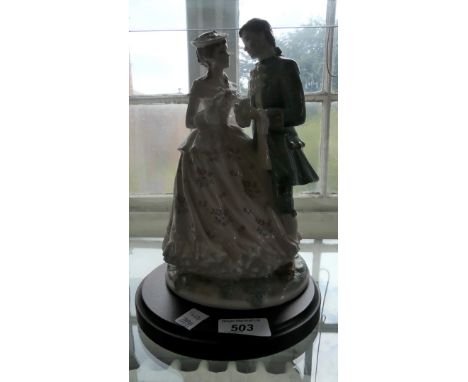 Royal Worcester figurine 'The Betrothal' no. 465/2450