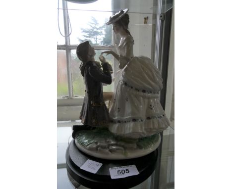 Royal Worcester figurine 'The Proposal' no. 465/2450