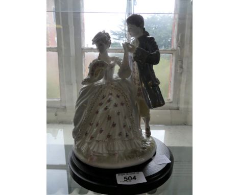 Royal Worcester figurine 'The Fryst' no. 465/2450