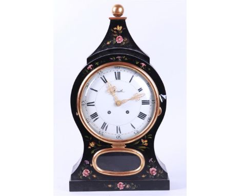 A hand-painted "Zenith" balloon clock.H.: 51 cm. 