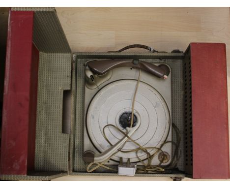 A Dansette 1960's stacker record player